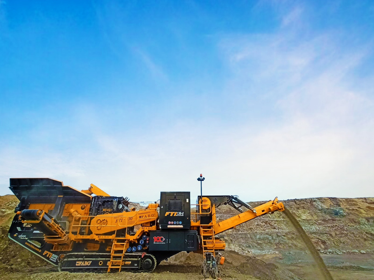 FABO Mobile crusher - Mobile crusher: picture 4 FABO Mobile crusher - Mobile crusher: picture 4