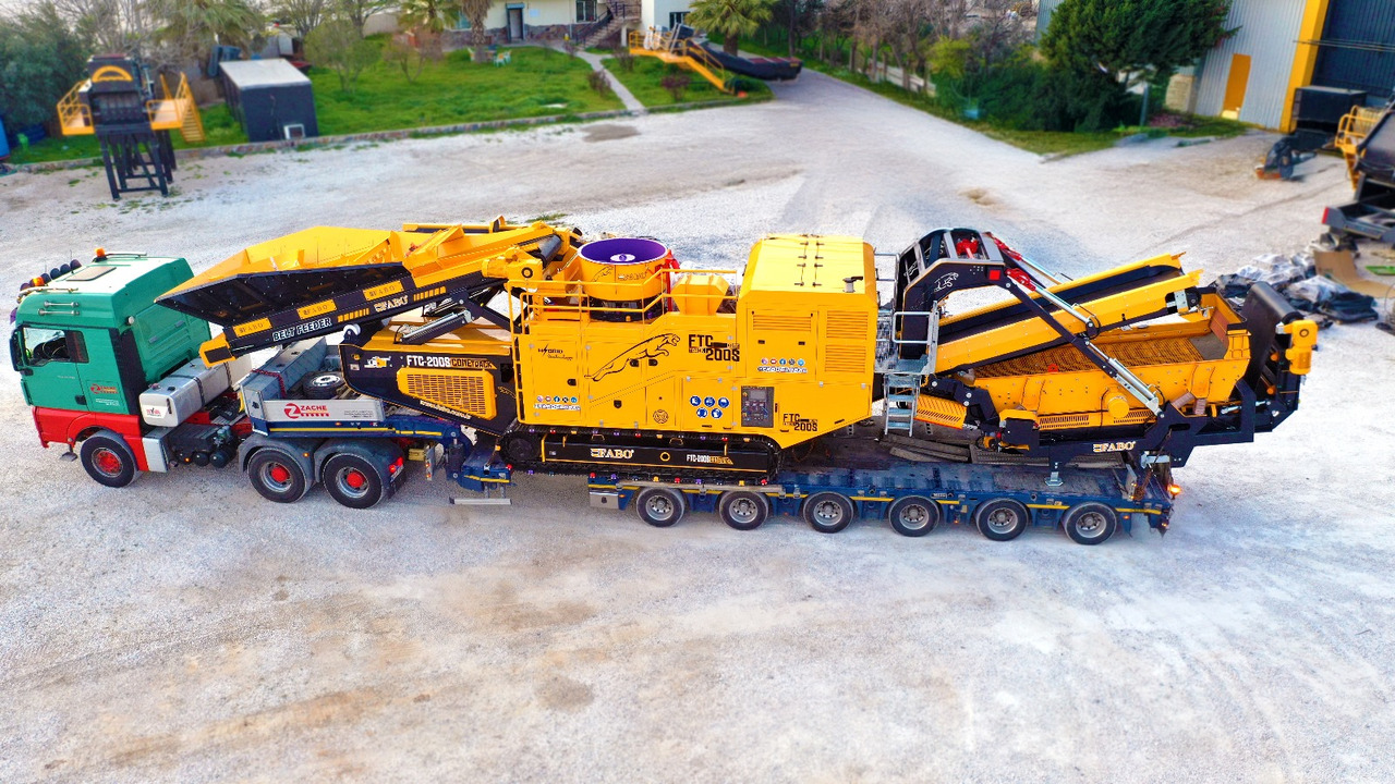 FABO Mobile crusher - Mobile crusher: picture 1 FABO Mobile crusher - Mobile crusher: picture 1