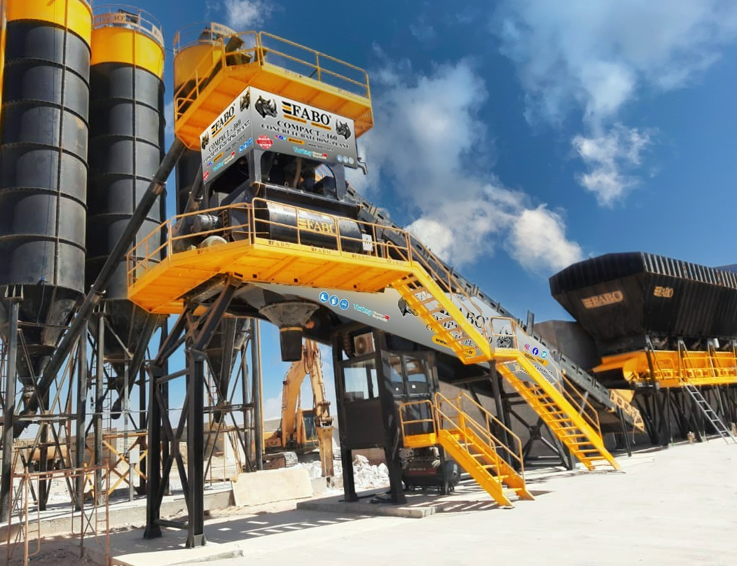 FABO compact concrete plant - Concrete plant: picture 2 FABO compact concrete plant - Concrete plant: picture 2
