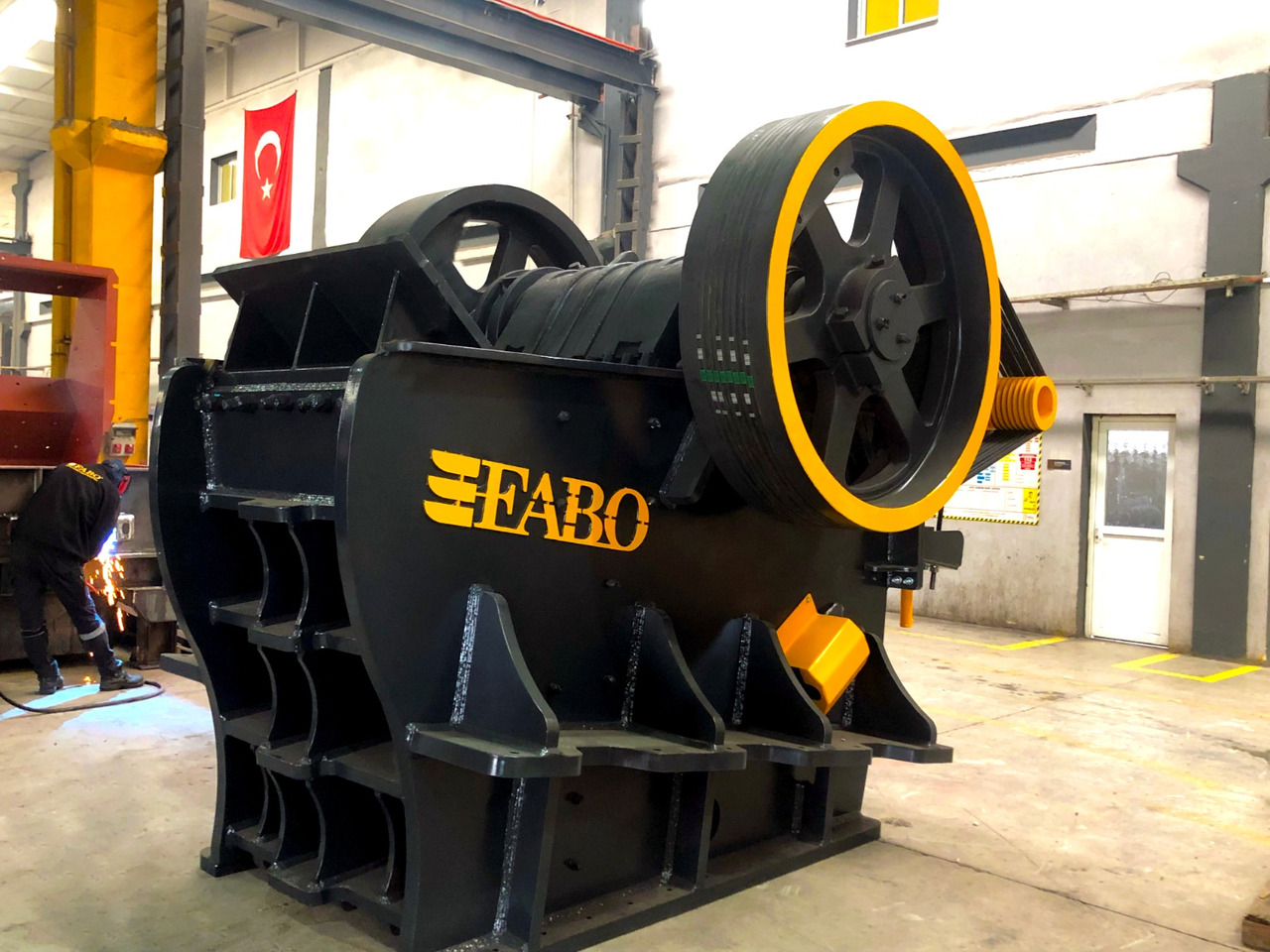 FABO jaw crusher - Jaw crusher: picture 1 FABO jaw crusher - Jaw crusher: picture 1