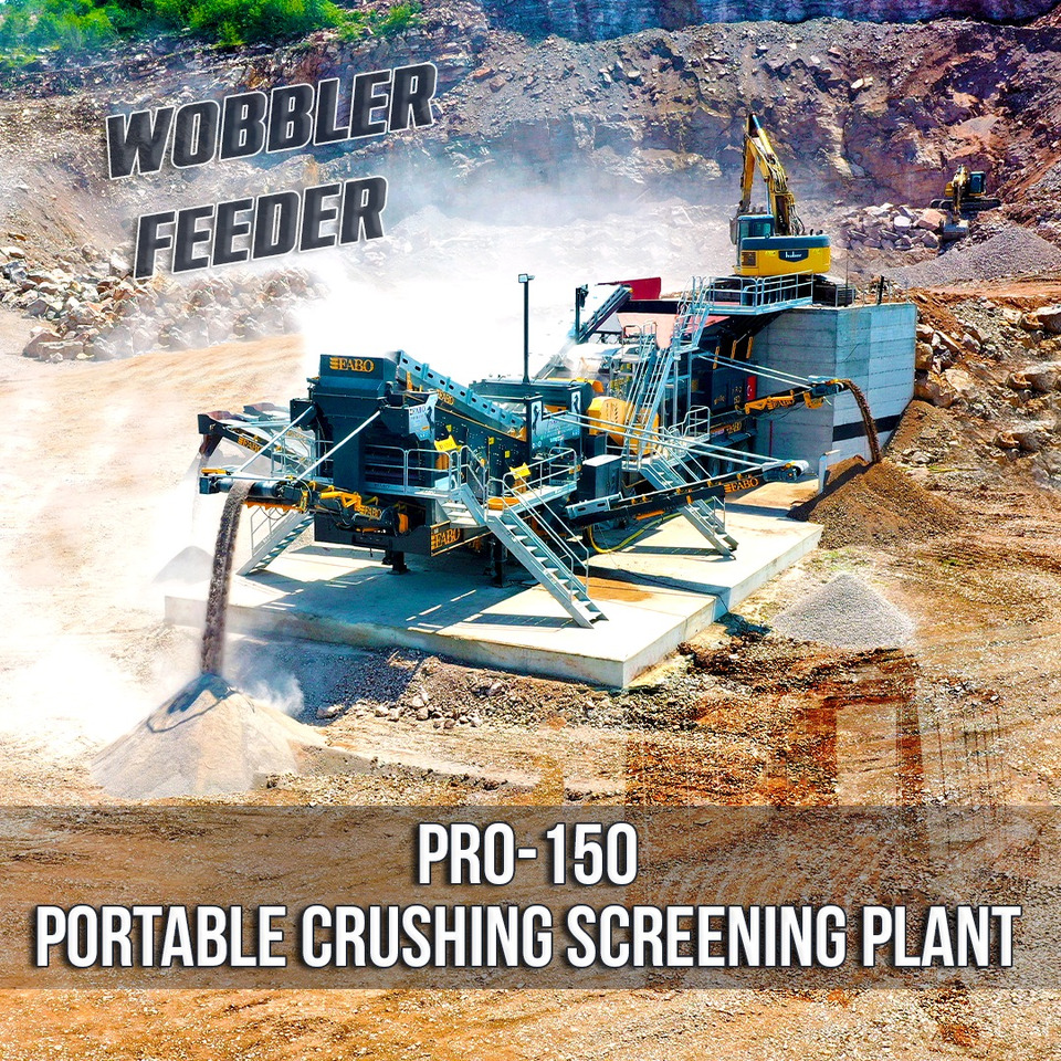 FABO mining machinery - crushing plant - Mining machinery: picture 1 FABO mining machinery - crushing plant - Mining machinery: picture 1