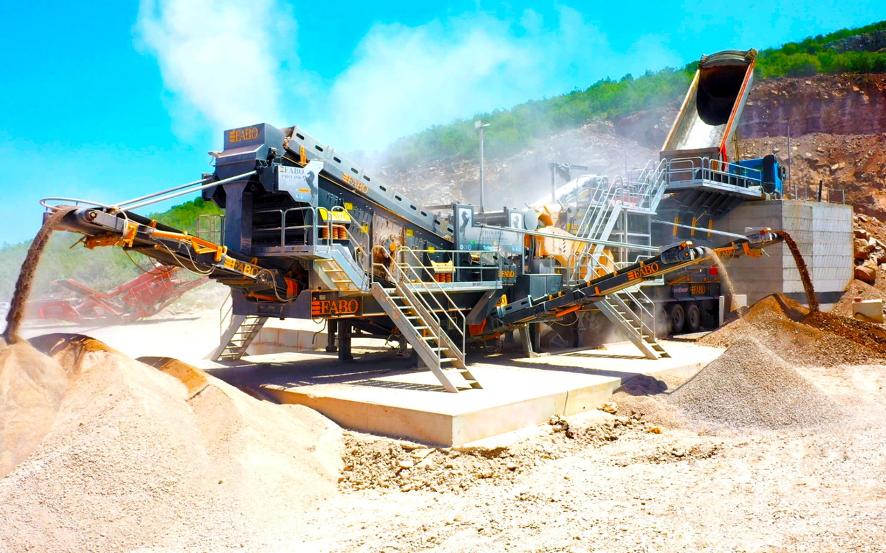 FABO mining machinery - crushing plant - Mining machinery: picture 2 FABO mining machinery - crushing plant - Mining machinery: picture 2