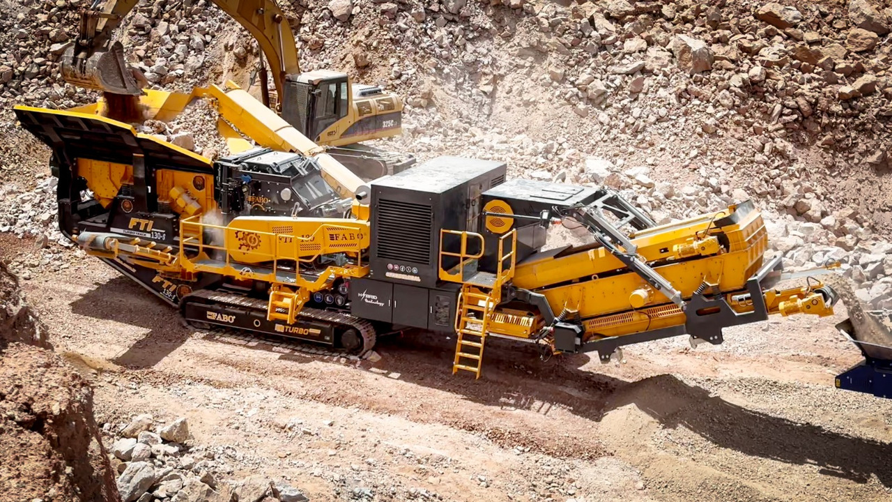 FABO mining machinery - crushing plant - Mining machinery: picture 1 FABO mining machinery - crushing plant - Mining machinery: picture 1