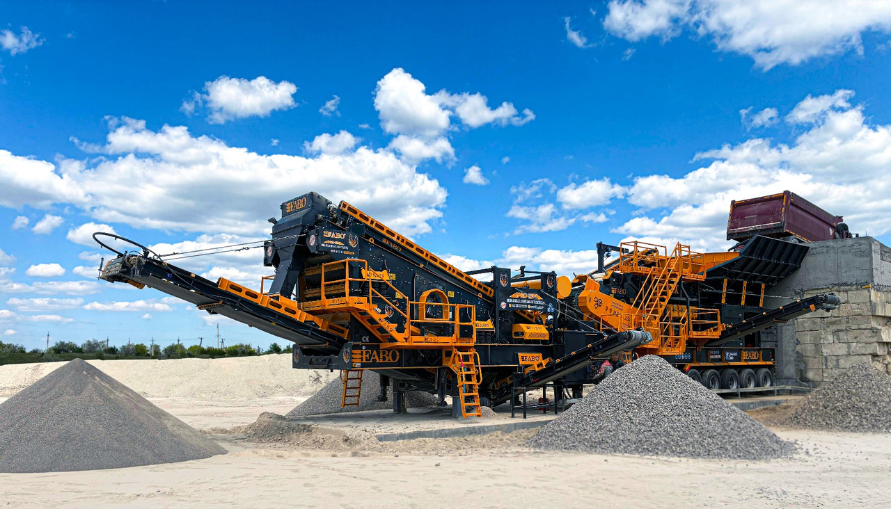 FABO mining machinery - crushing plant - Mining machinery: picture 1 FABO mining machinery - crushing plant - Mining machinery: picture 1