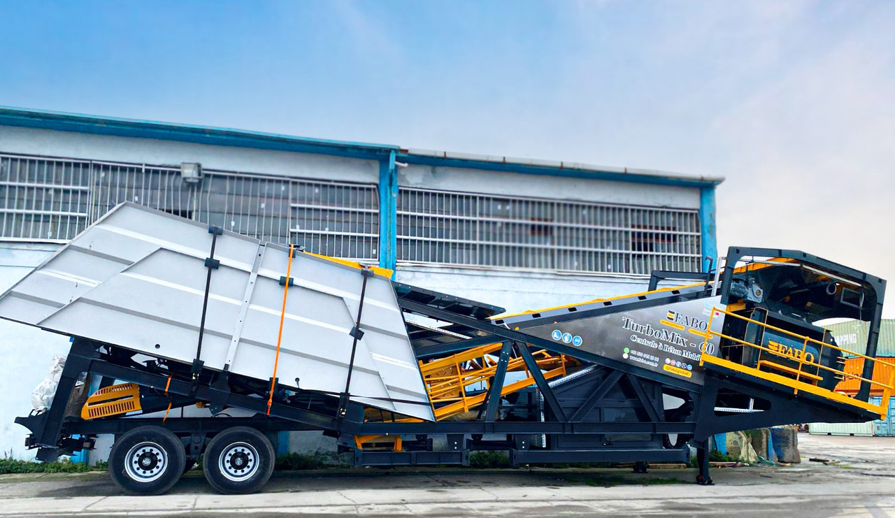 FABO mobile concrete batching plant - Concrete plant: picture 1 FABO mobile concrete batching plant - Concrete plant: picture 1