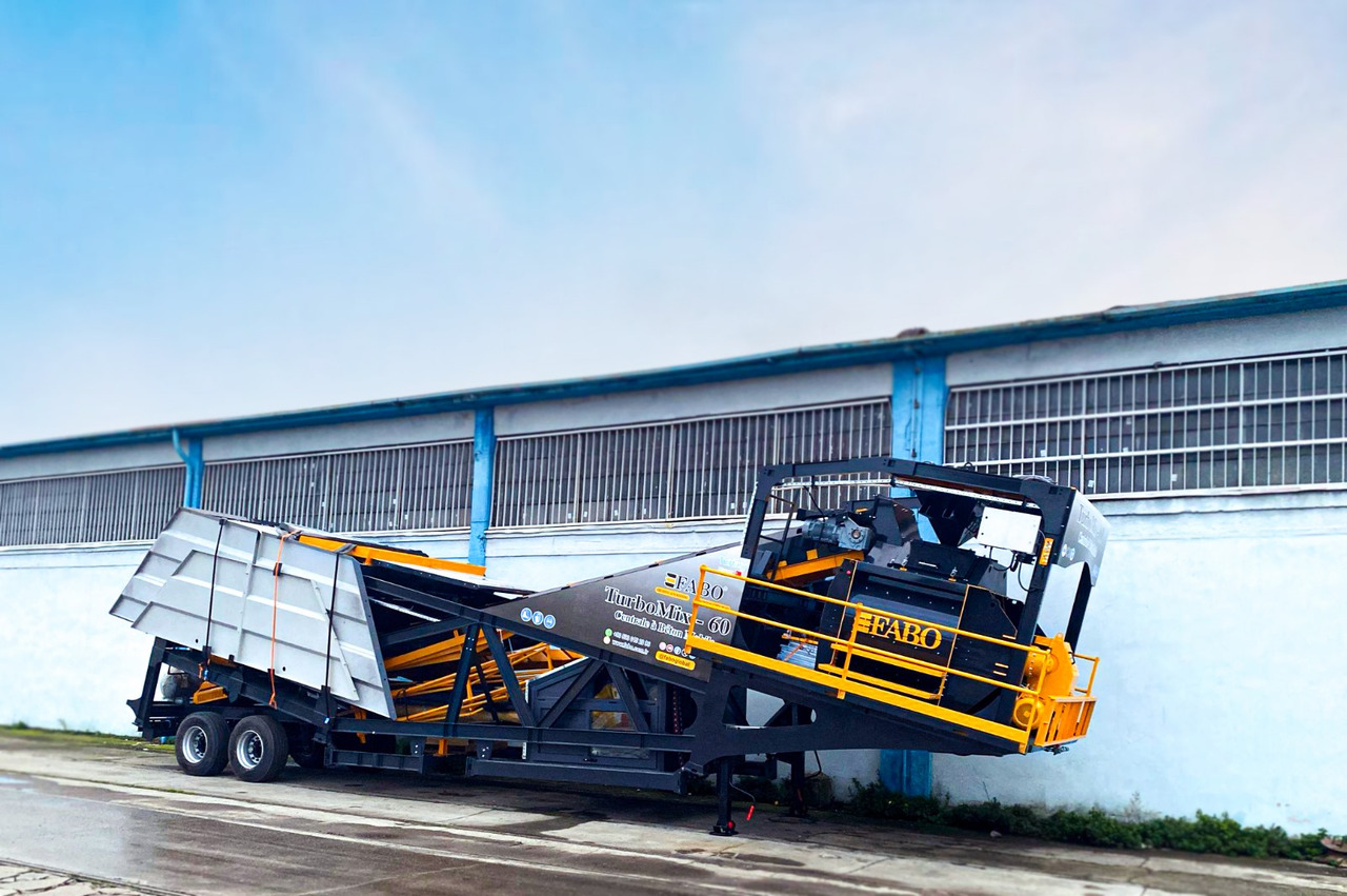FABO mobile concrete batching plant - Concrete plant: picture 2 FABO mobile concrete batching plant - Concrete plant: picture 2