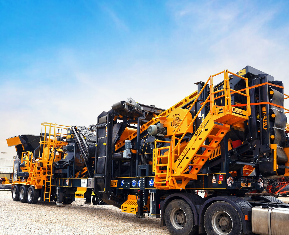 FABO mobile jaw crusher - Jaw crusher: picture 1 FABO mobile jaw crusher - Jaw crusher: picture 1