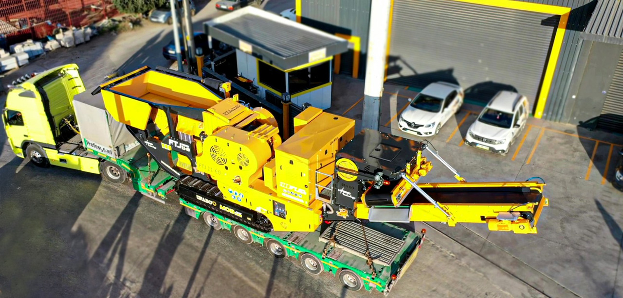 FABO mobile jaw crusher - Jaw crusher: picture 5 FABO mobile jaw crusher - Jaw crusher: picture 5