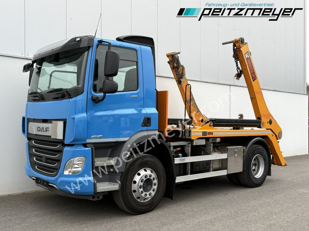 DAF CF 410 FA Multilift Futura 12 Tele + Zusatzverriegelung - Skip loader truck: picture 1 DAF CF 410 FA Multilift Futura 12 Tele + Zusatzverriegelung - Skip loader truck: picture 1