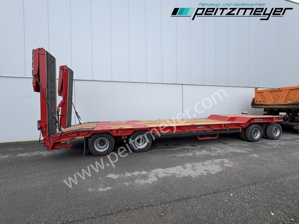 Low loader trailer GOLDHOFER 4 Achs Tieflader TU 4-2x2-32/80 hydr. Doppelrampen: picture 36 Low loader trailer GOLDHOFER 4 Achs Tieflader TU 4-2x2-32/80 hydr. Doppelrampen: picture 36