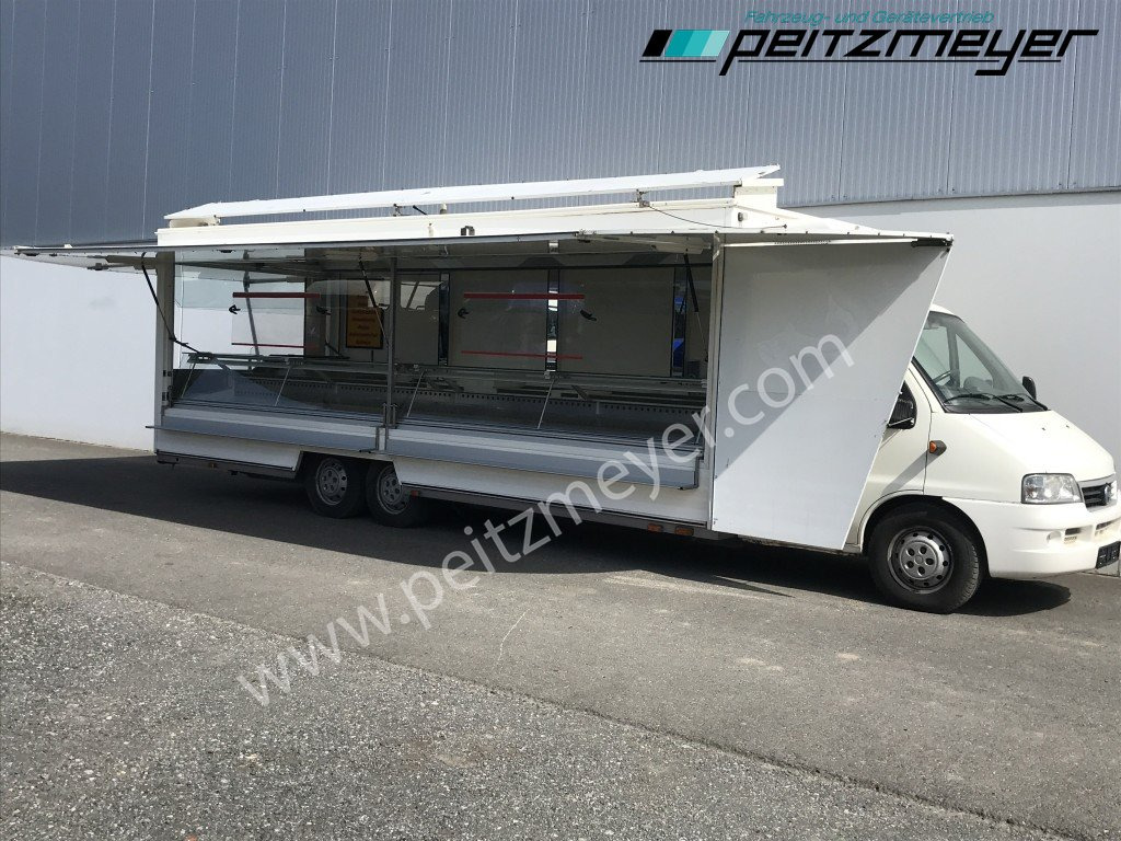 IVECO FIAT (I) Ducato Verkaufswagen 6,5 m - Motor neu vor 21 TKM + Kühltheke, Fritteuse - Vending truck: picture 2 IVECO FIAT (I) Ducato Verkaufswagen 6,5 m - Motor neu vor 21 TKM + Kühltheke, Fritteuse - Vending truck: picture 2