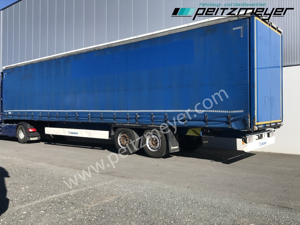 KRONE 2-ACHS AUFLIEGER SZ Plane 13,6, Edscha - Curtainsider semi-trailer: picture 2 KRONE 2-ACHS AUFLIEGER SZ Plane 13,6, Edscha - Curtainsider semi-trailer: picture 2