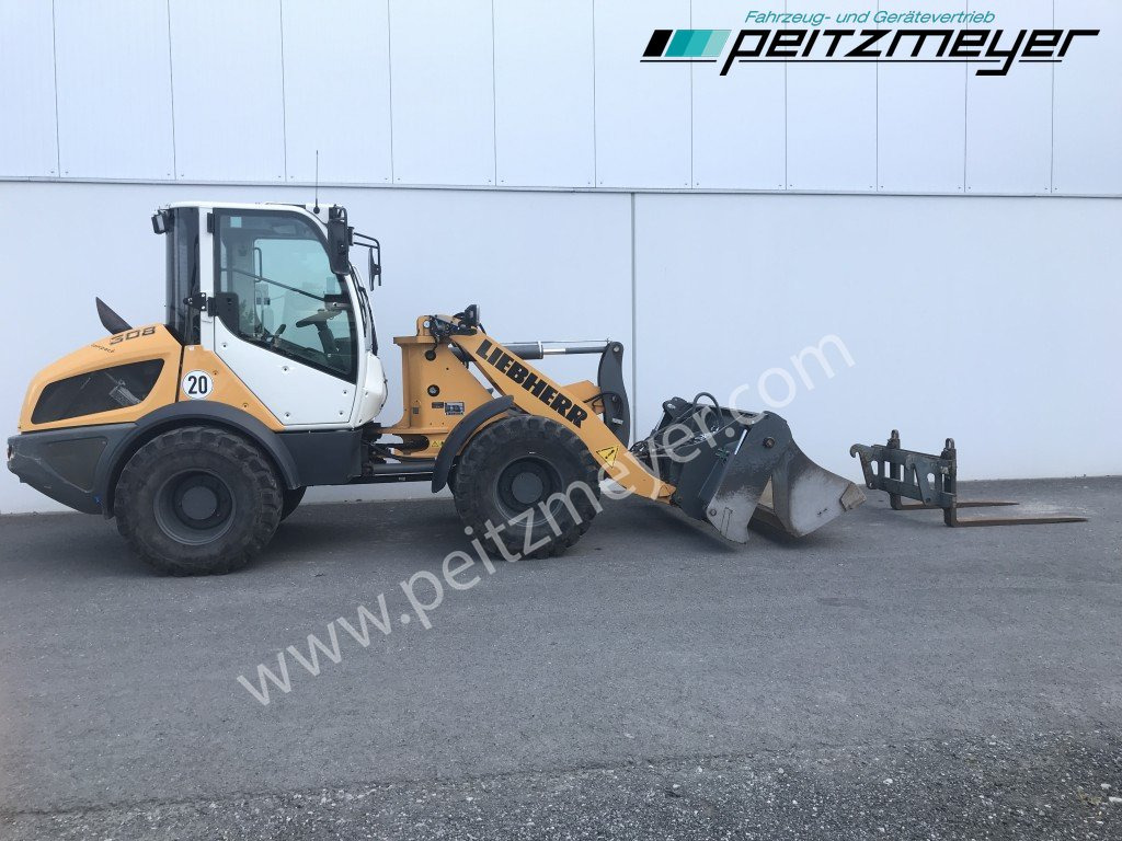 Wheel loader LIEBHERR RADLADER L 508 C 4in1 Schaufel + Palettengabel: picture 8 Wheel loader LIEBHERR RADLADER L 508 C 4in1 Schaufel + Palettengabel: picture 8