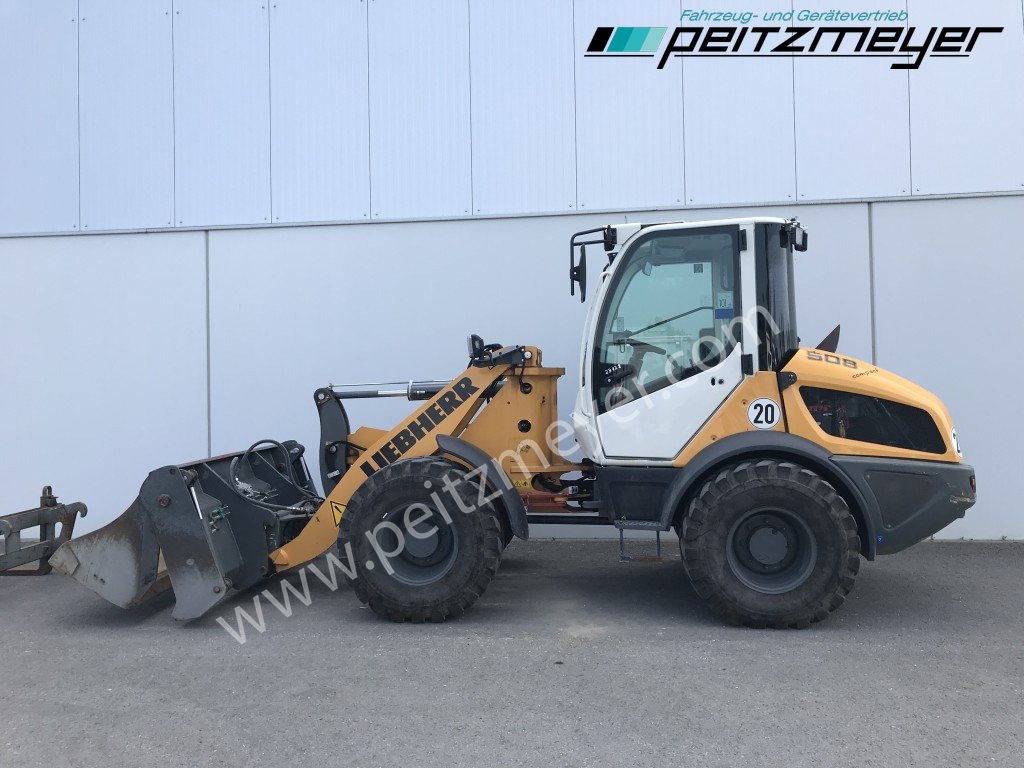 Wheel loader LIEBHERR RADLADER L 508 C 4in1 Schaufel + Palettengabel: picture 7 Wheel loader LIEBHERR RADLADER L 508 C 4in1 Schaufel + Palettengabel: picture 7