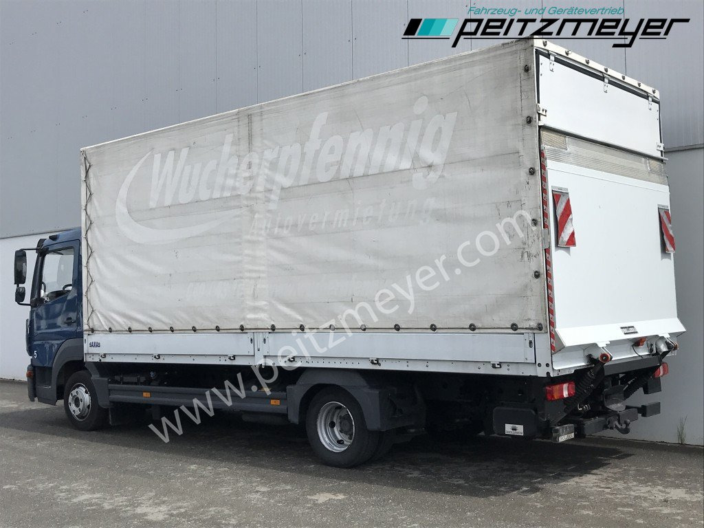 MERCEDES-BENZ Atego 818 L Pritsche+LBW, Klima, 2 x AHK - Curtainsider truck: picture 4 MERCEDES-BENZ Atego 818 L Pritsche+LBW, Klima, 2 x AHK - Curtainsider truck: picture 4