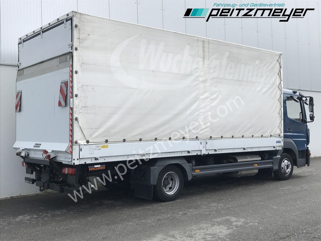 MERCEDES-BENZ Atego 818 L Pritsche+LBW, Klima, 2 x AHK - Curtainsider truck: picture 3 MERCEDES-BENZ Atego 818 L Pritsche+LBW, Klima, 2 x AHK - Curtainsider truck: picture 3