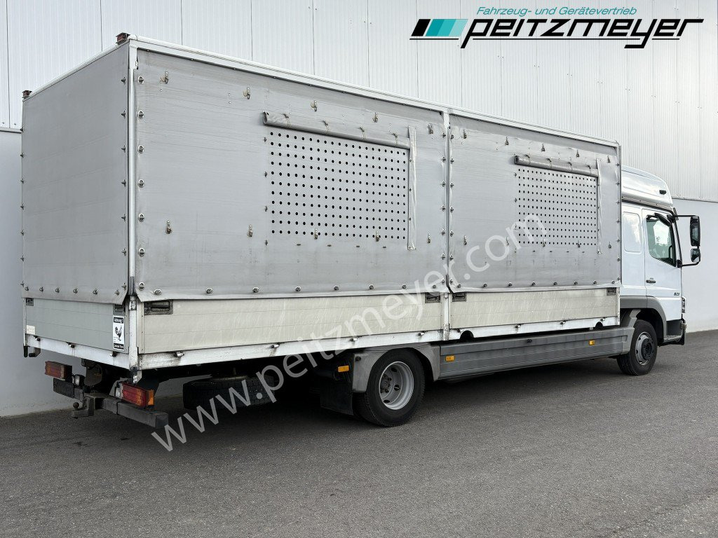 MERCEDES-BENZ Atego 823 L Geflügelpritsche L - Fahrerhaus, Klima, 2 x AHK - Box truck: picture 5 MERCEDES-BENZ Atego 823 L Geflügelpritsche L - Fahrerhaus, Klima, 2 x AHK - Box truck: picture 5