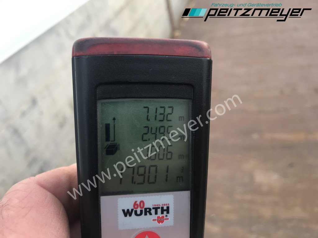 Dropside/ Flatbed trailer SCHMITZ 2 Achs Pritschenanhänger AFG 18 Baustoff: picture 12