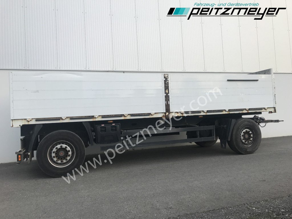 Dropside/ Flatbed trailer SCHMITZ 2 Achs Pritschenanhänger AFG 18 Baustoff: picture 8