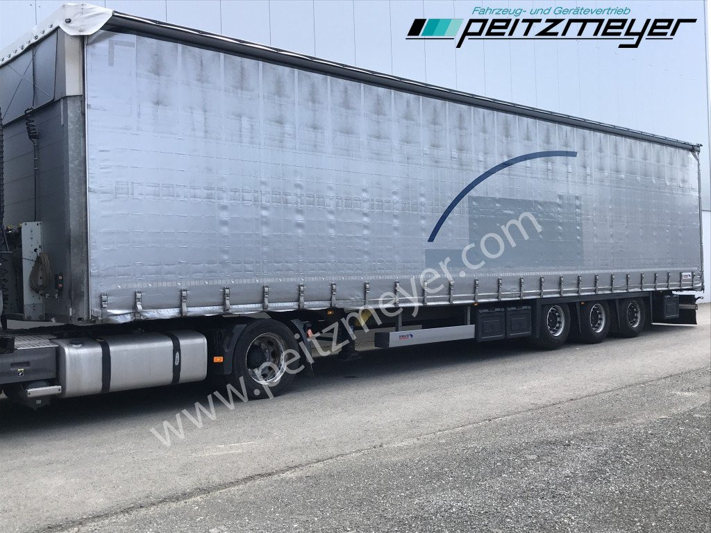 SCHMITZ 3 Achs Pritschenauflieger SCS 24/L-13.62 Mega, Power-Curtain Jumbo, Edscha, RSAB, - Curtainsider semi-trailer: picture 4 SCHMITZ 3 Achs Pritschenauflieger SCS 24/L-13.62 Mega, Power-Curtain Jumbo, Edscha, RSAB, - Curtainsider semi-trailer: picture 4