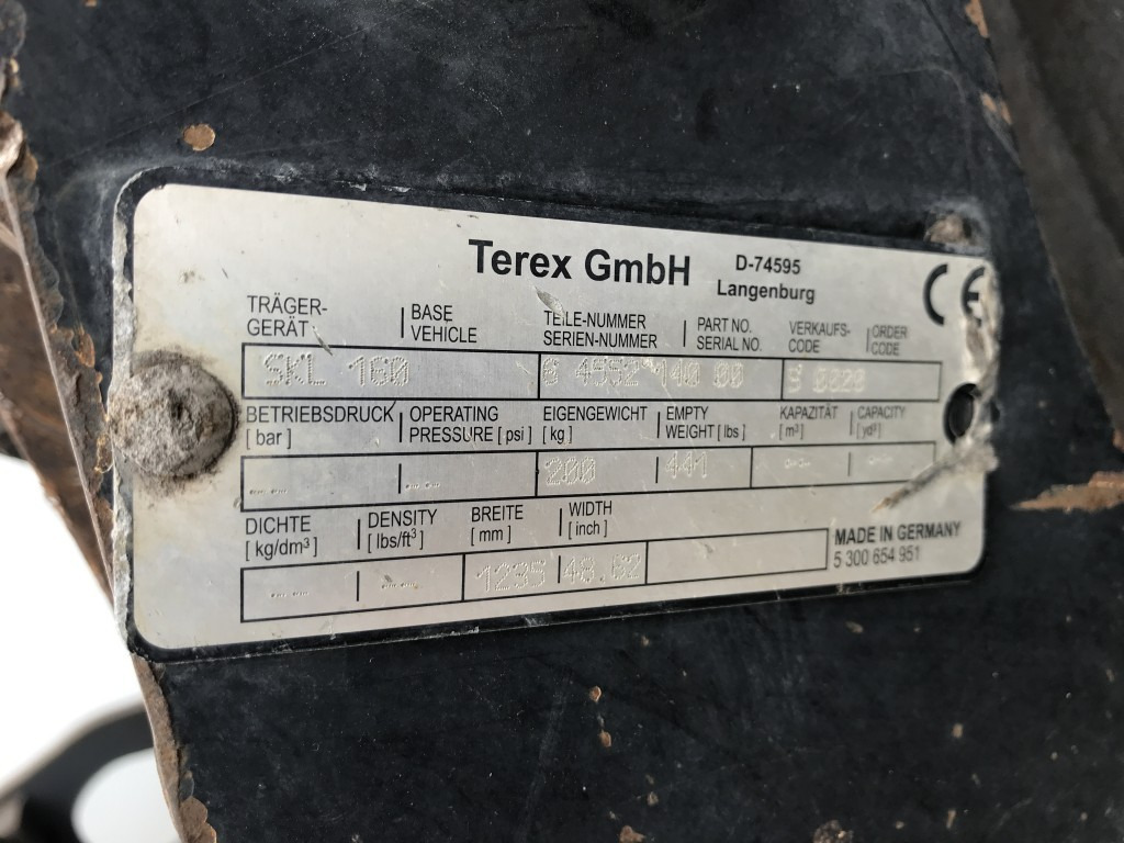 Wheel loader TEREX RADLADER TL 160 Schaufel + Gabel: picture 26 Wheel loader TEREX RADLADER TL 160 Schaufel + Gabel: picture 26