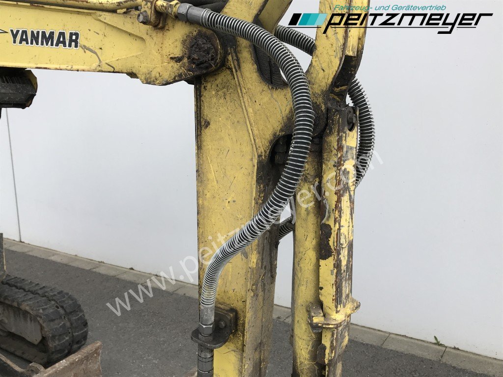 Mini excavator YANMAR MINIBAGGER Vio 17 verstellbares Fahrwerk Schnellwechsler mit 60 er und 100 Löffel: picture 21