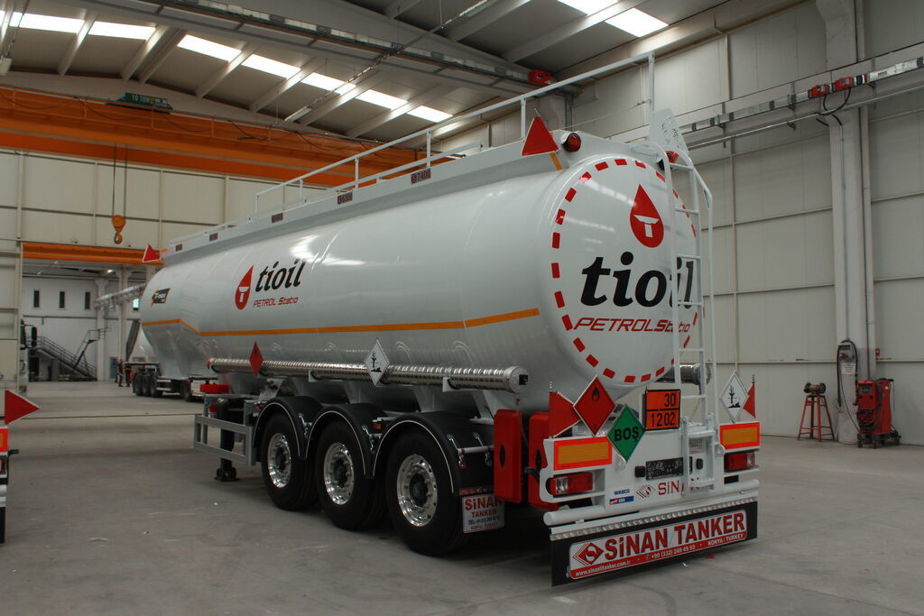 SINAN TANKER-TREYLER Aluminium, fuel tanker- Бензовоз Алюминьевый - Tank semi-trailer: picture 3 SINAN TANKER-TREYLER Aluminium, fuel tanker- Бензовоз Алюминьевый - Tank semi-trailer: picture 3