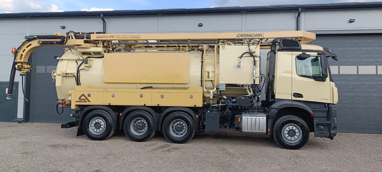 MERCEDES-BENZ AROCS ASSMANN stainless steel recykling - Vacuum truck: picture 4 MERCEDES-BENZ AROCS ASSMANN stainless steel recykling - Vacuum truck: picture 4