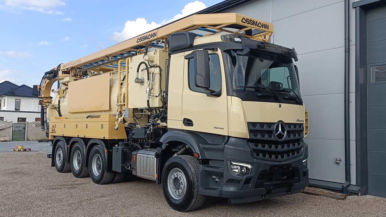 MERCEDES-BENZ AROCS ASSMANN stainless steel recykling - Vacuum truck: picture 3 MERCEDES-BENZ AROCS ASSMANN stainless steel recykling - Vacuum truck: picture 3
