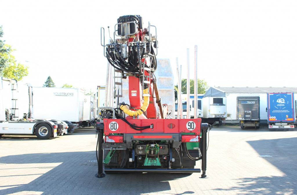 Timber truck, Crane truck MAN TGX 33.560 D38Motor 6x4 Intarder KESLA-Holzkran: picture 11