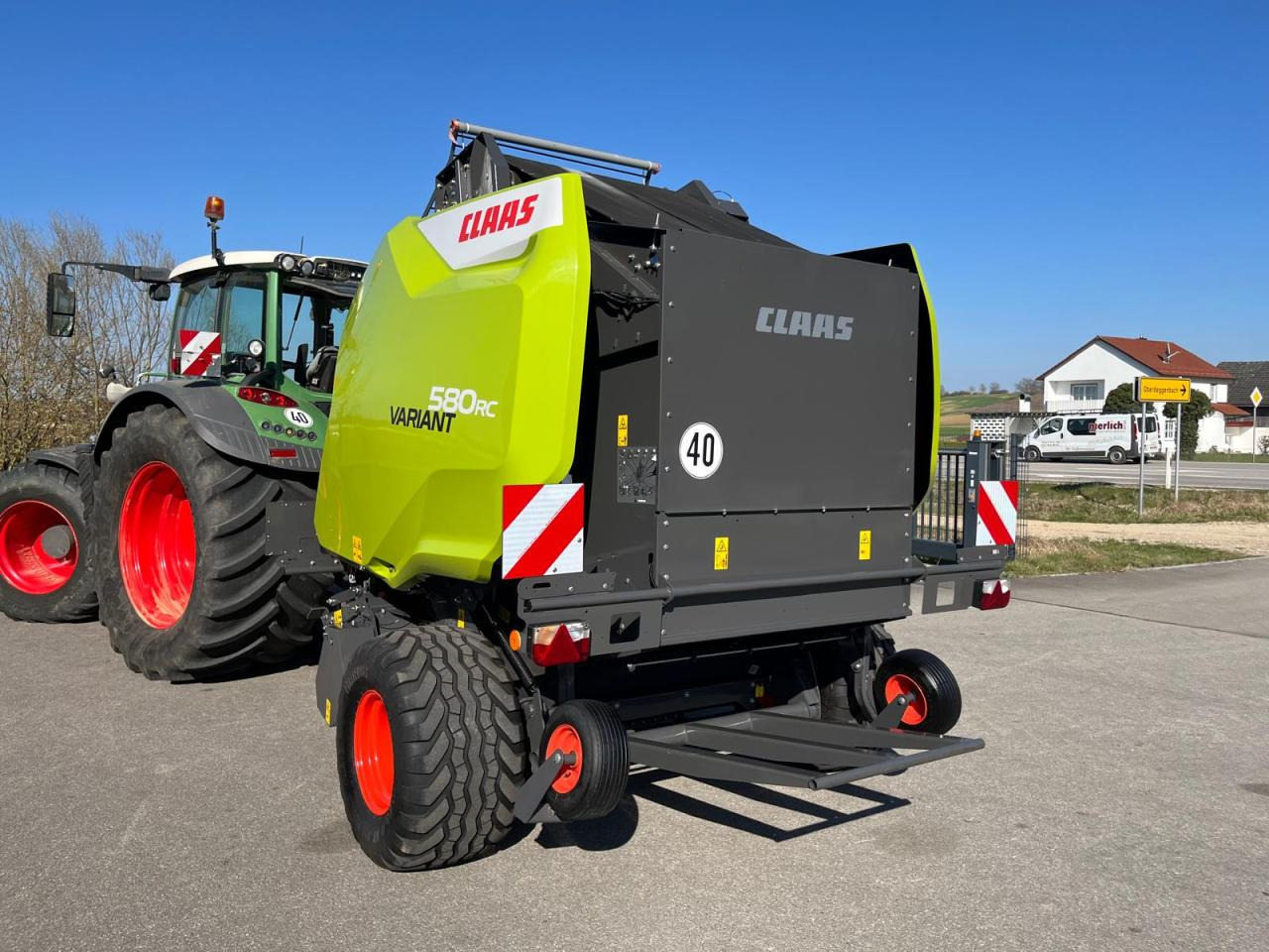 CLAAS Variant 580 RC neuwertige Rundballenpresse, Baujahr 2023 - Round baler: picture 3 CLAAS Variant 580 RC neuwertige Rundballenpresse, Baujahr 2023 - Round baler: picture 3