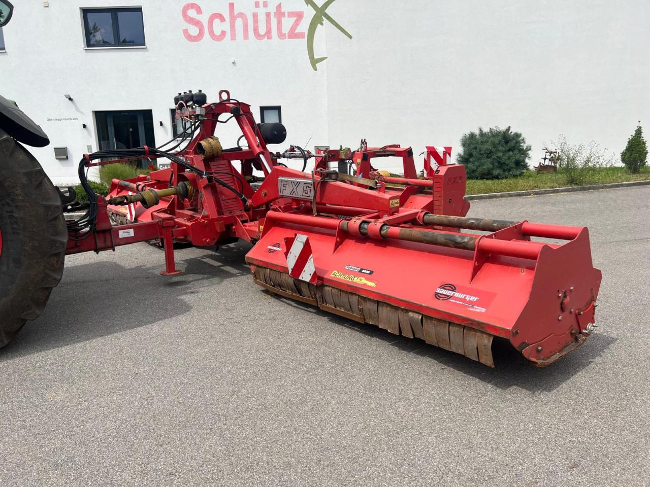 Sauerburger Pegasus 8000, Mulcher mit 8m Arbeitsbreite - Flail mower: picture 3 Sauerburger Pegasus 8000, Mulcher mit 8m Arbeitsbreite - Flail mower: picture 3