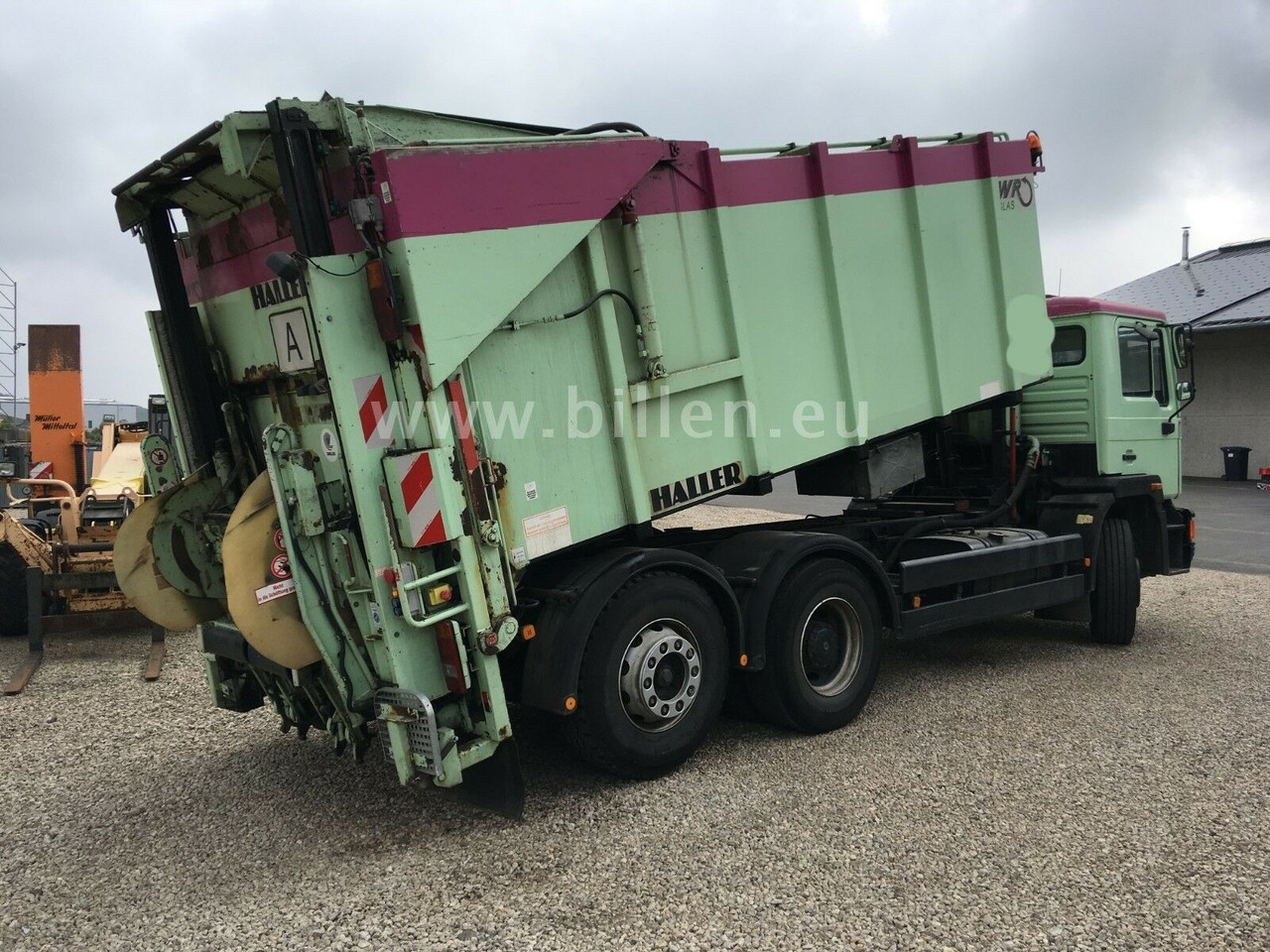MAN 26.342 6x2Haller M 18 WRG Kippbar MAN 26.342 6x2Haller M 18 WRG Kippbar - Garbage truck: picture 4 MAN 26.342 6x2Haller M 18 WRG Kippbar MAN 26.342 6x2Haller M 18 WRG Kippbar - Garbage truck: picture 4