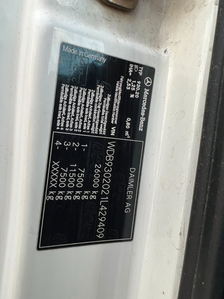 Mercedes-Benz Actros 2532 6x2 MP3 Faun Power Press 524 - Garbage truck: picture 5 Mercedes-Benz Actros 2532 6x2 MP3 Faun Power Press 524 - Garbage truck: picture 5