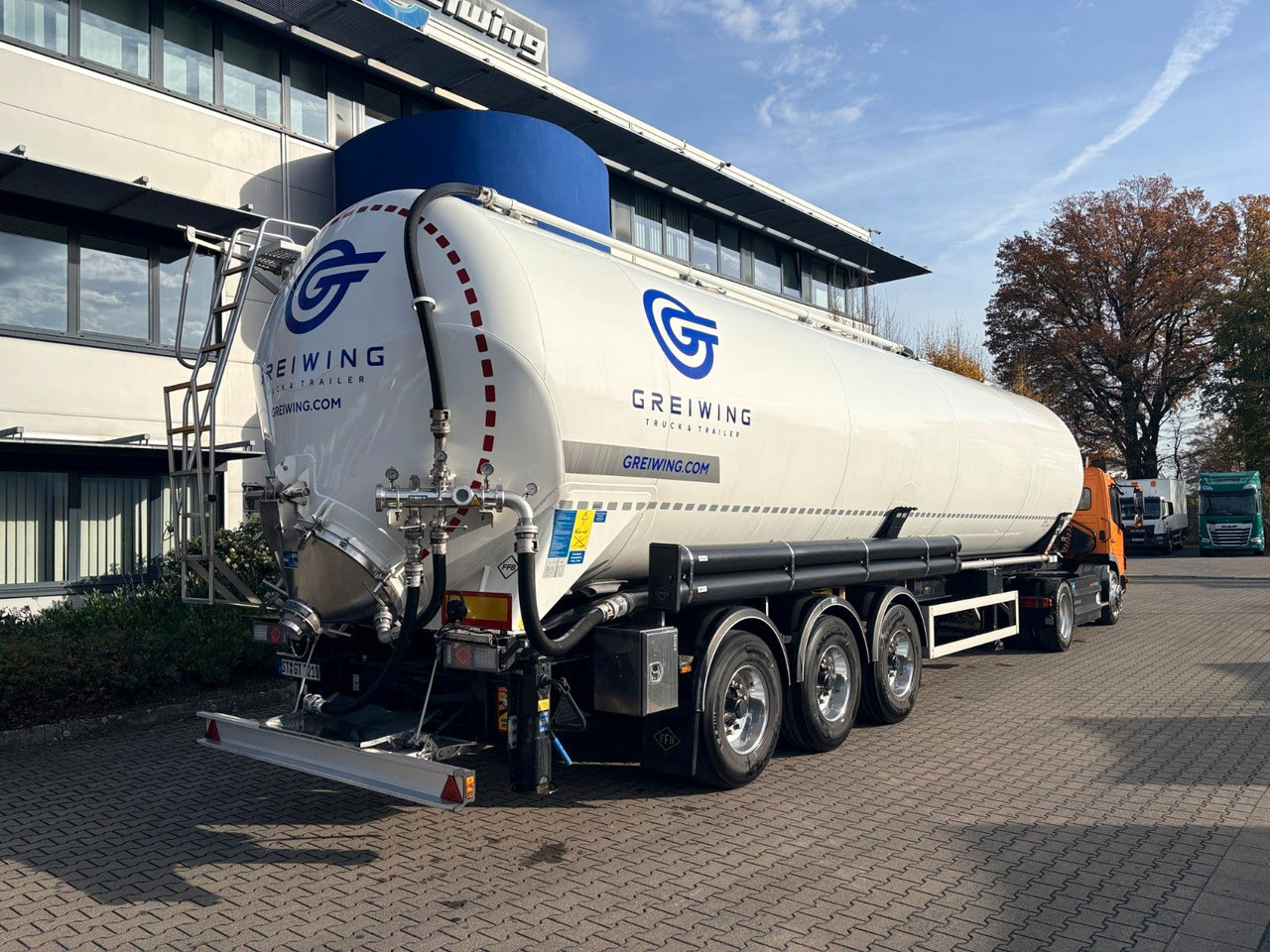 Feldbinder KIP 60.3 - Silo semi-trailer: picture 3 Feldbinder KIP 60.3 - Silo semi-trailer: picture 3