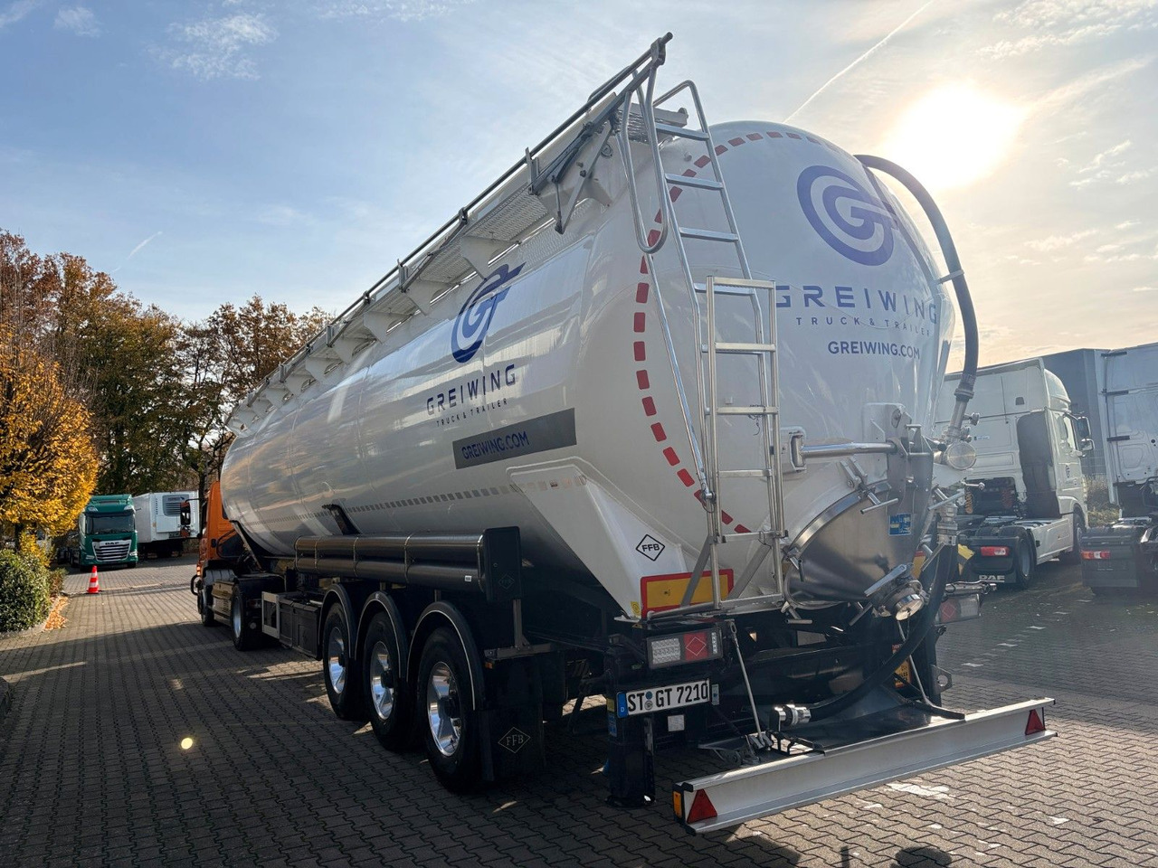 Feldbinder KIP 60.3 - Silo semi-trailer: picture 5 Feldbinder KIP 60.3 - Silo semi-trailer: picture 5