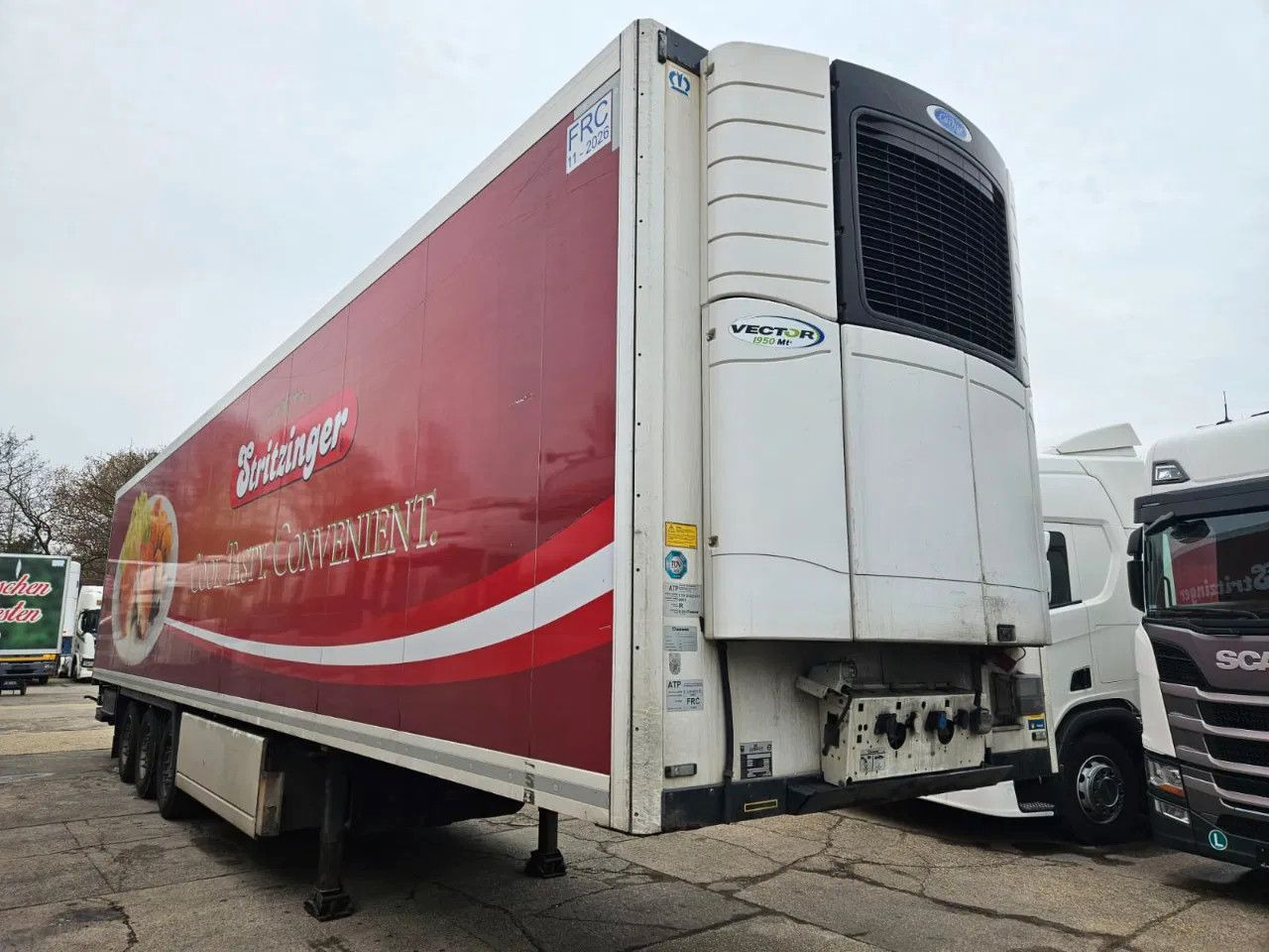 Krone SD Carrier Vector I950 Mt Multi Temp, Tail Lift, - Refrigerator semi-trailer: picture 2 Krone SD Carrier Vector I950 Mt Multi Temp, Tail Lift, - Refrigerator semi-trailer: picture 2