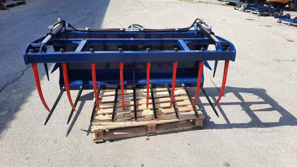 Krokodilgebiss Greifschaufel Frontlader Thaler Cat Hoflader Euro - Silage equipment: picture 2 Krokodilgebiss Greifschaufel Frontlader Thaler Cat Hoflader Euro - Silage equipment: picture 2