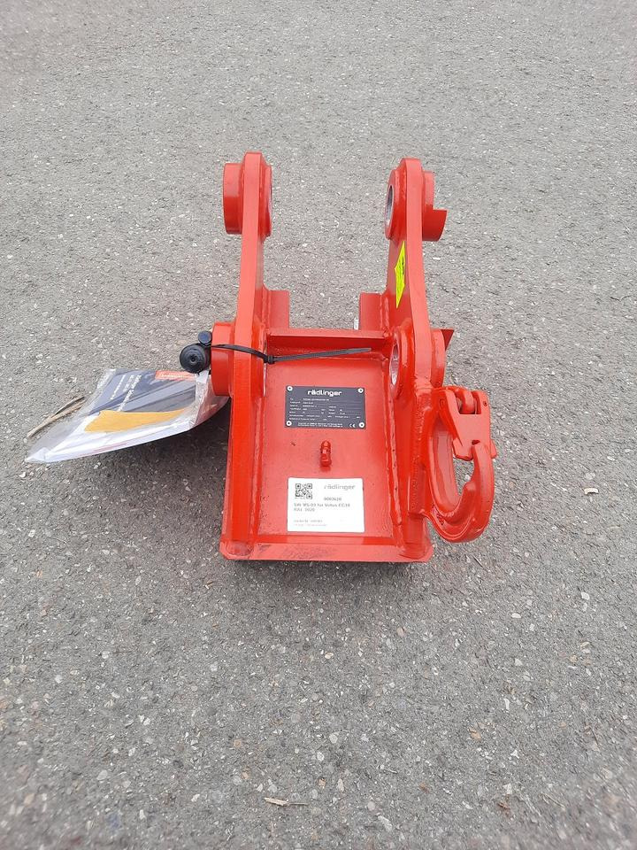 Rädlinger Schnellwechsler MS 03 2 - 6 to Minibagger Volvo Cat - Quick coupler for Mini excavator: picture 2 Rädlinger Schnellwechsler MS 03 2 - 6 to Minibagger Volvo Cat - Quick coupler for Mini excavator: picture 2