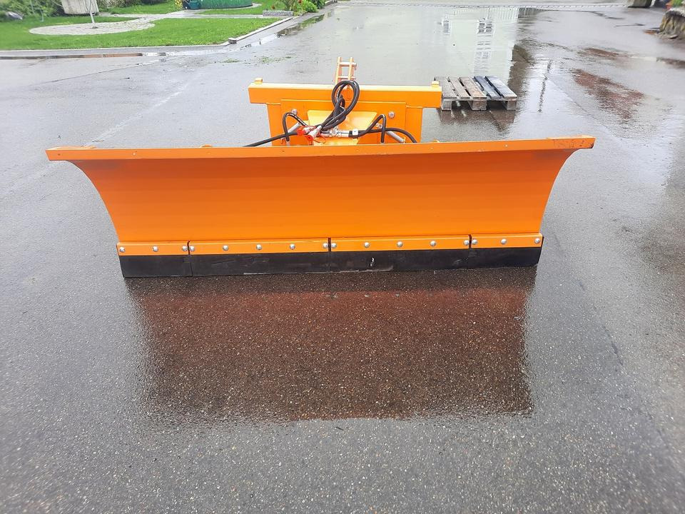 Schneeschild 2,2m Volvo Cat Liebherr Schlepper Radlader Hoflader - Snow plough: picture 1 Schneeschild 2,2m Volvo Cat Liebherr Schlepper Radlader Hoflader - Snow plough: picture 1