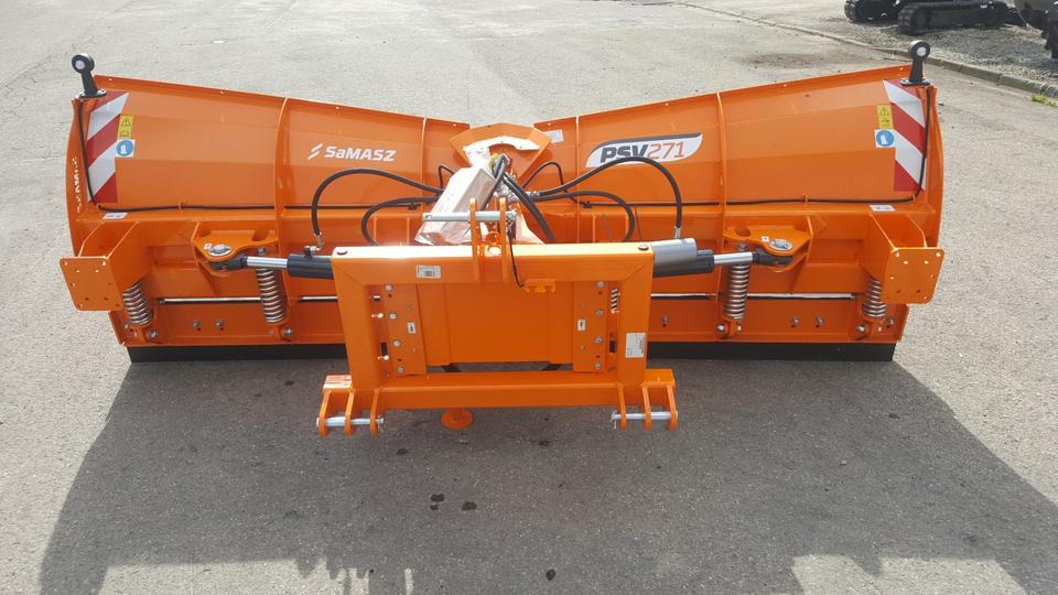Schneeschild Samasz Vario Schneepflug Cat Schlepper Radlader - Snow plough: picture 3 Schneeschild Samasz Vario Schneepflug Cat Schlepper Radlader - Snow plough: picture 3