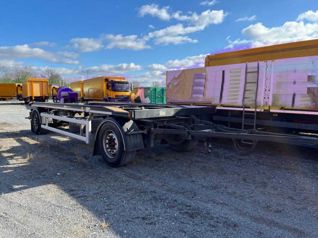 Hüffermann 2-achs Abrollanhänger HAR 18.70 Containeranhänge - Roll-off/ Skip trailer: picture 2 Hüffermann 2-achs Abrollanhänger HAR 18.70 Containeranhänge - Roll-off/ Skip trailer: picture 2