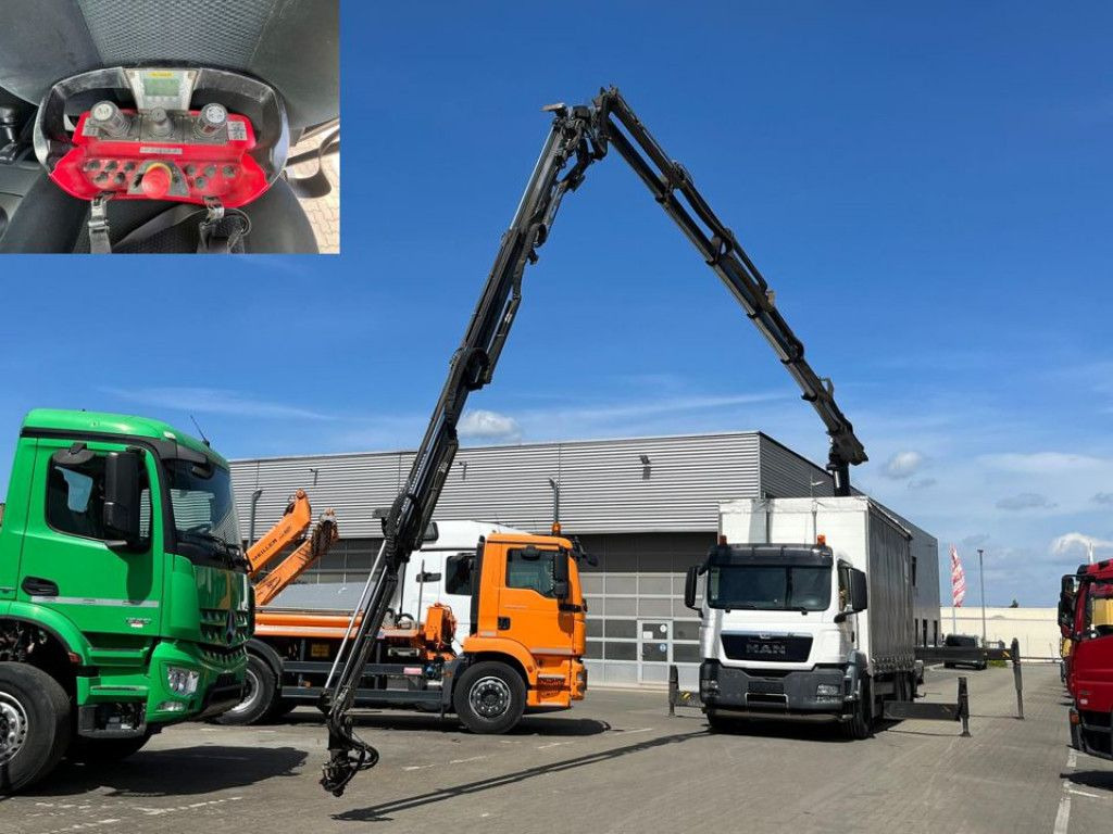 MAN TG-S 26.360 6x2-2LL Pritsche Heckkran 34m/to, Ji - Crane truck: picture 1 MAN TG-S 26.360 6x2-2LL Pritsche Heckkran 34m/to, Ji - Crane truck: picture 1