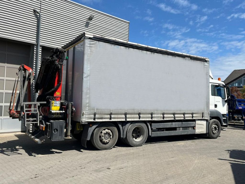 MAN TG-S 26.400 6x2-2 BL Pritsche Heckkran 5xhydr.Au - Dropside/ Flatbed truck, Crane truck: picture 4 MAN TG-S 26.400 6x2-2 BL Pritsche Heckkran 5xhydr.Au - Dropside/ Flatbed truck, Crane truck: picture 4