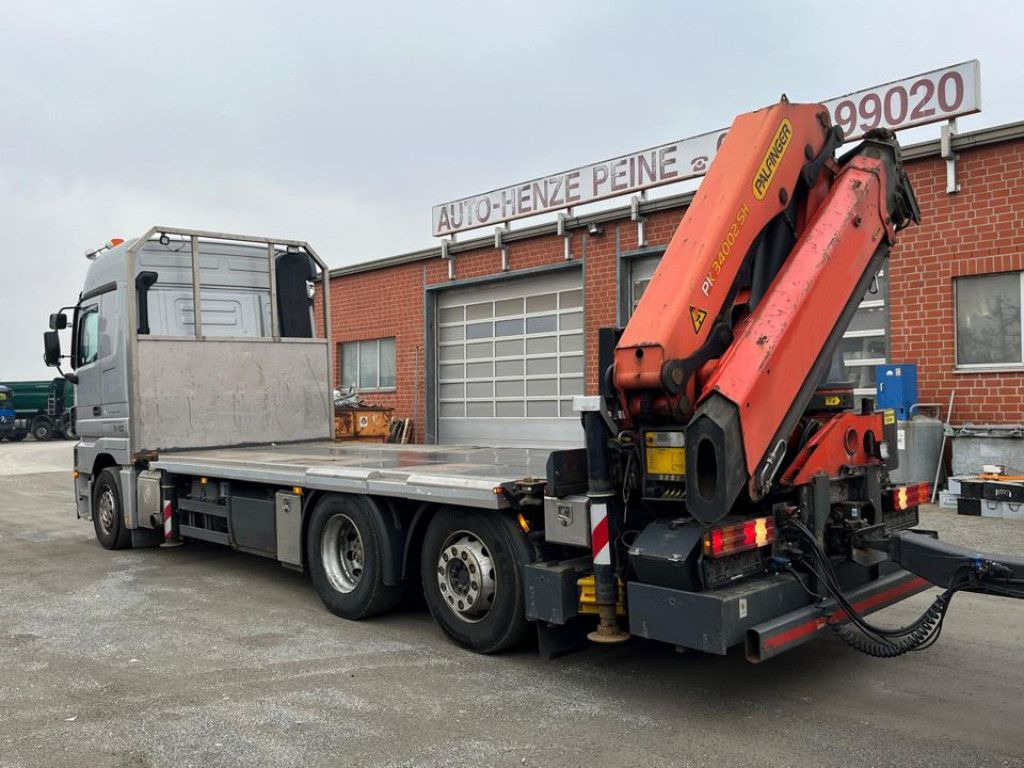 Mercedes-Benz Actros 2541 Pritsche Heckkran Palfinger PK 34002 - Crane truck, Dropside/ Flatbed truck: picture 3 Mercedes-Benz Actros 2541 Pritsche Heckkran Palfinger PK 34002 - Crane truck, Dropside/ Flatbed truck: picture 3