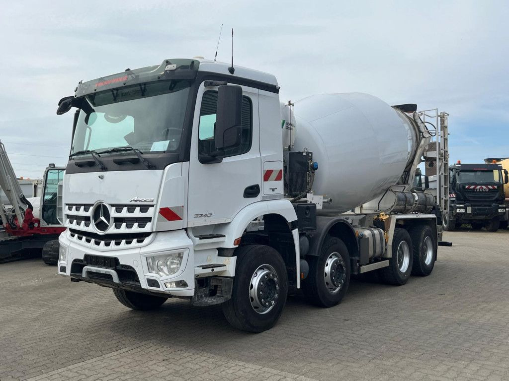 Mercedes-Benz Arocs 3240 B 8x4 Betonmischer Deutsch Top AP Ach - Concrete mixer truck: picture 1 Mercedes-Benz Arocs 3240 B 8x4 Betonmischer Deutsch Top AP Ach - Concrete mixer truck: picture 1