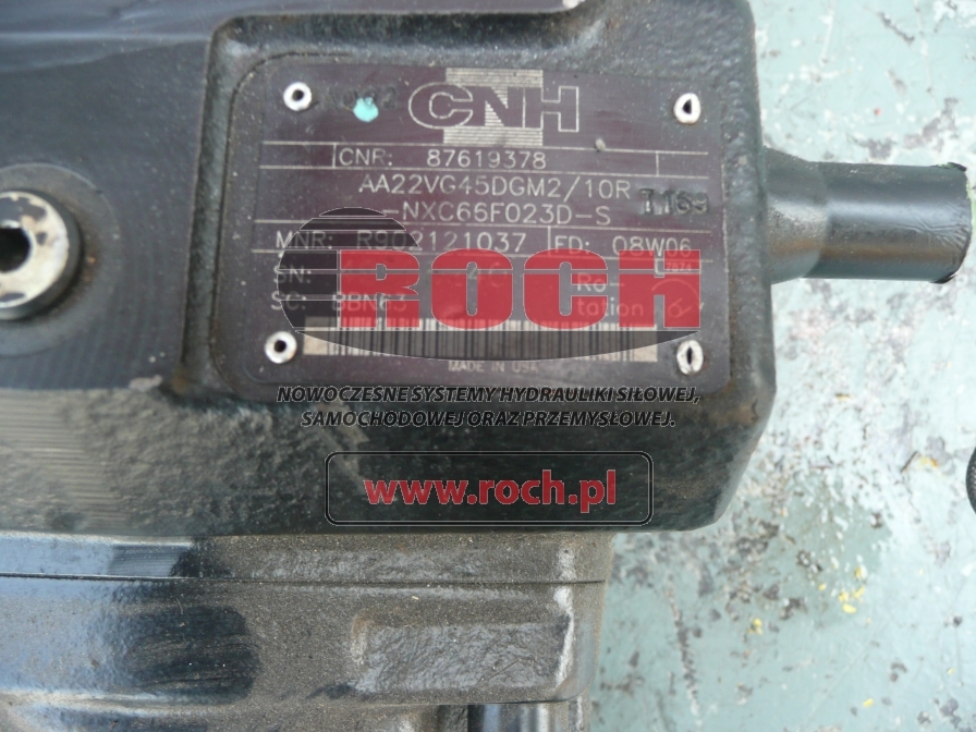 CNH AA22VG45DGM2/10R-NXC66F023D-S R902121037 87619378 BBN63 - Hydraulic pump: picture 2 CNH AA22VG45DGM2/10R-NXC66F023D-S R902121037 87619378 BBN63 - Hydraulic pump: picture 2