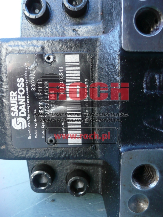 SAUER 83024790 H1B110AP1D1NBTADSJSSA15NN031Z24 NNN - Hydraulic motor for Construction machinery: picture 2 SAUER 83024790 H1B110AP1D1NBTADSJSSA15NN031Z24 NNN - Hydraulic motor for Construction machinery: picture 2