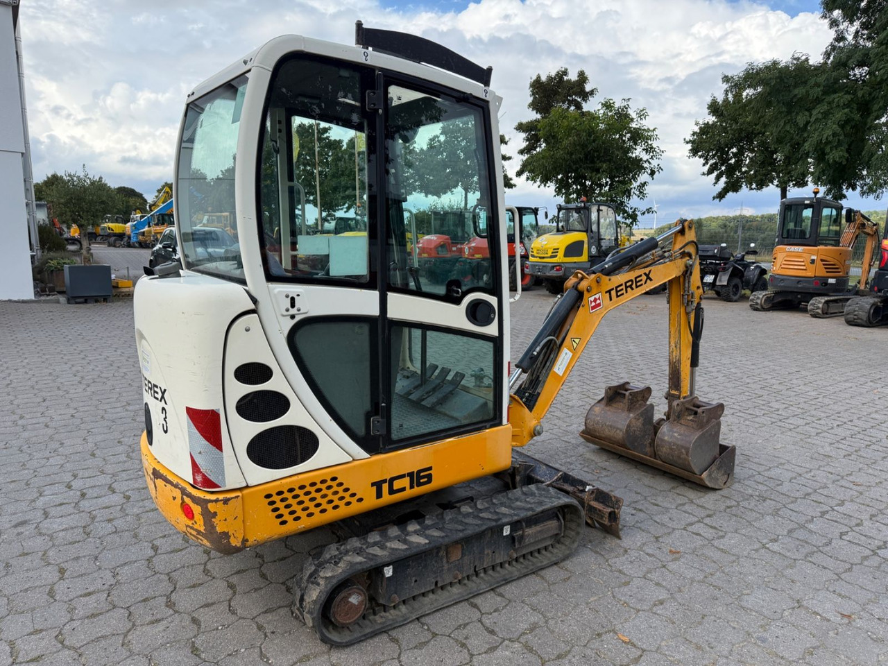 Terex TC 16, Bj 2010, 4200 BH, SWE, 2 TL, GL, Hammer - Mini excavator: picture 2 Terex TC 16, Bj 2010, 4200 BH, SWE, 2 TL, GL, Hammer - Mini excavator: picture 2