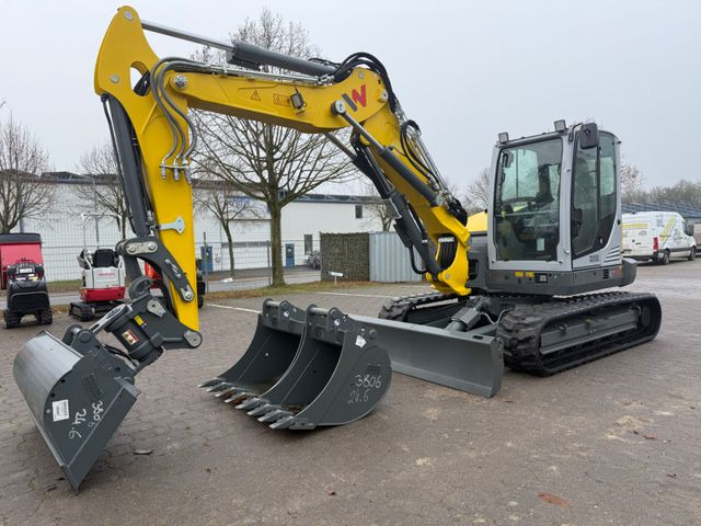 Wacker ET 90, Bj 25, VA, Powertilt, HS08, 3 Löffel - Mini excavator: picture 1 Wacker ET 90, Bj 25, VA, Powertilt, HS08, 3 Löffel - Mini excavator: picture 1